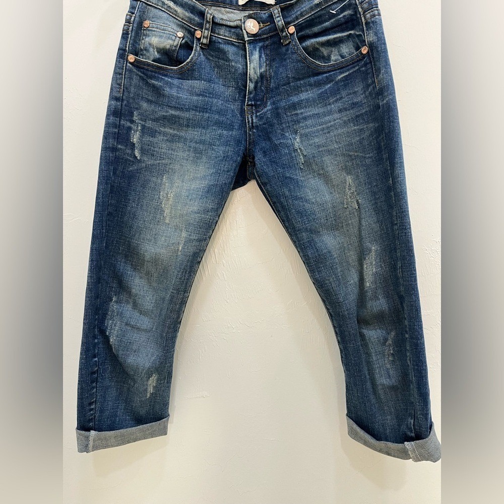 ONE X ONE-TEASPOON‎ DISTRESSED JEAN